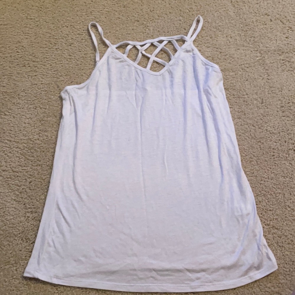 White tank top